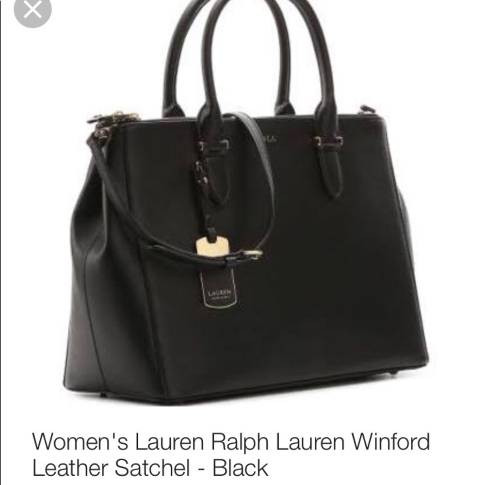 Ralph Lauren Leather Satchel